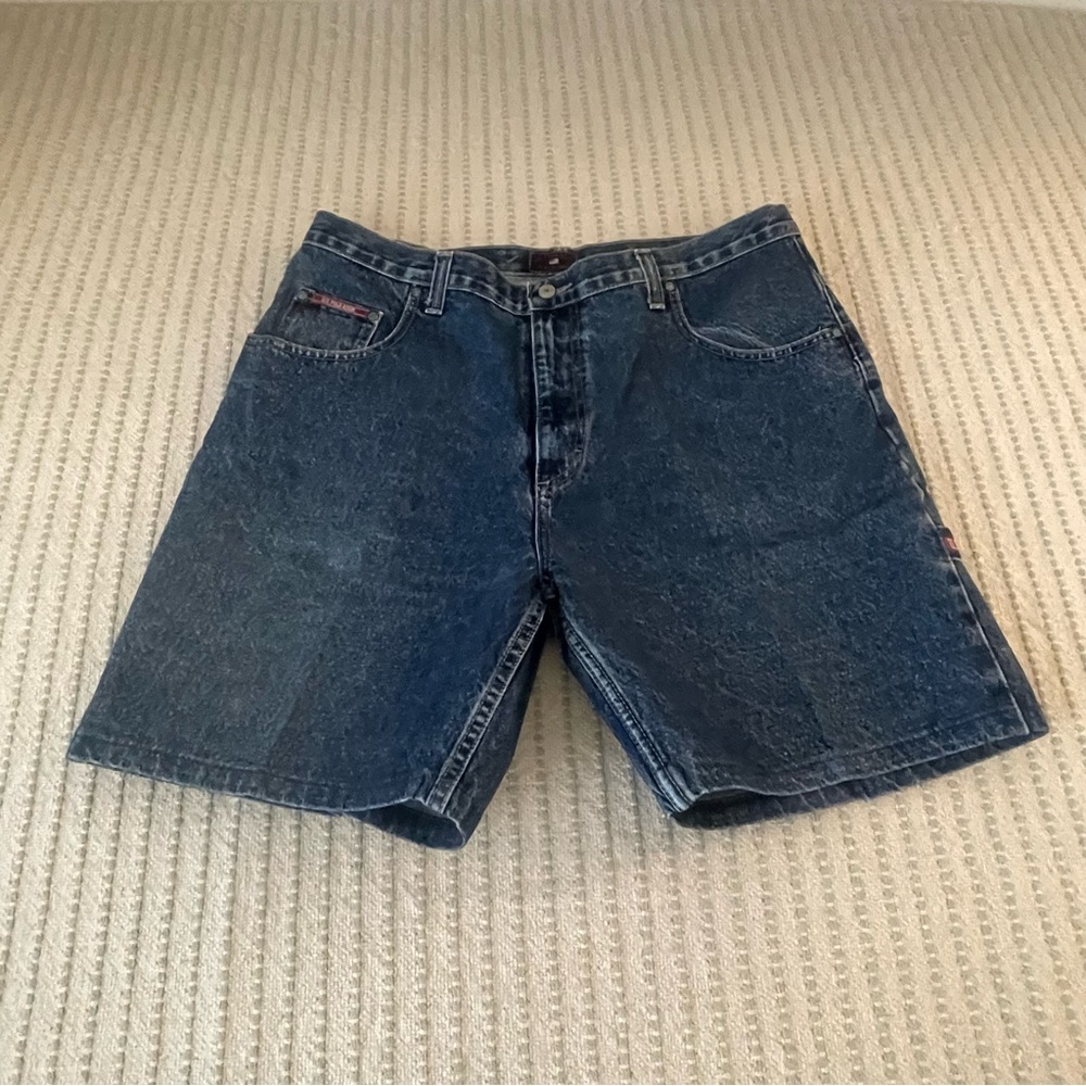 Vintage - U.S. Polo Assn. Dark Blue Jean Shorts - Size 38 - 100% Cotton